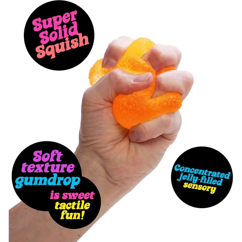 Schylling NeeDoh Gum Drop Super Solid Squishy Squeeze Sensory Fidget Toy New - Picture 4 of 8